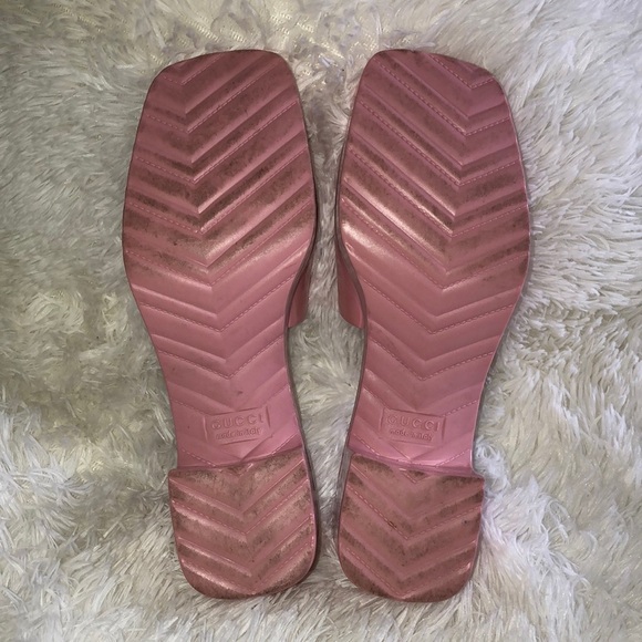 Gucci Wild Rose Pink Women's Slide Sandals size 39 US9 - Picture 15 of 17